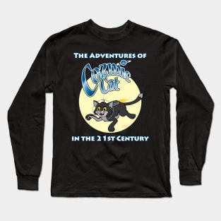 Cozmic Cat in the 21st Century 2 Long Sleeve T-Shirt